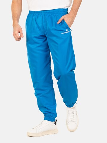 Sergio Tacchini Slim fit Workout Pants 'CARSON' in Blue: front