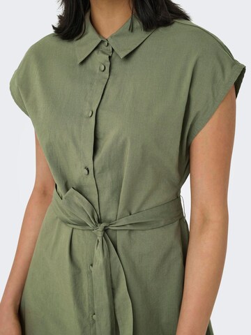 Abito camicia 'ONLLou' di ONLY in verde