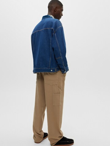 Pull&Bear Between-Season Jacket in Blue