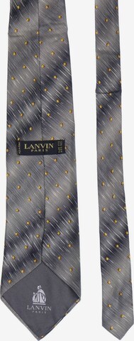 Lanvin Seiden-Krawatte One Size in Grau