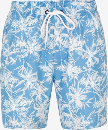 Shorts de bain Jimmy Sanders en bleu : devant