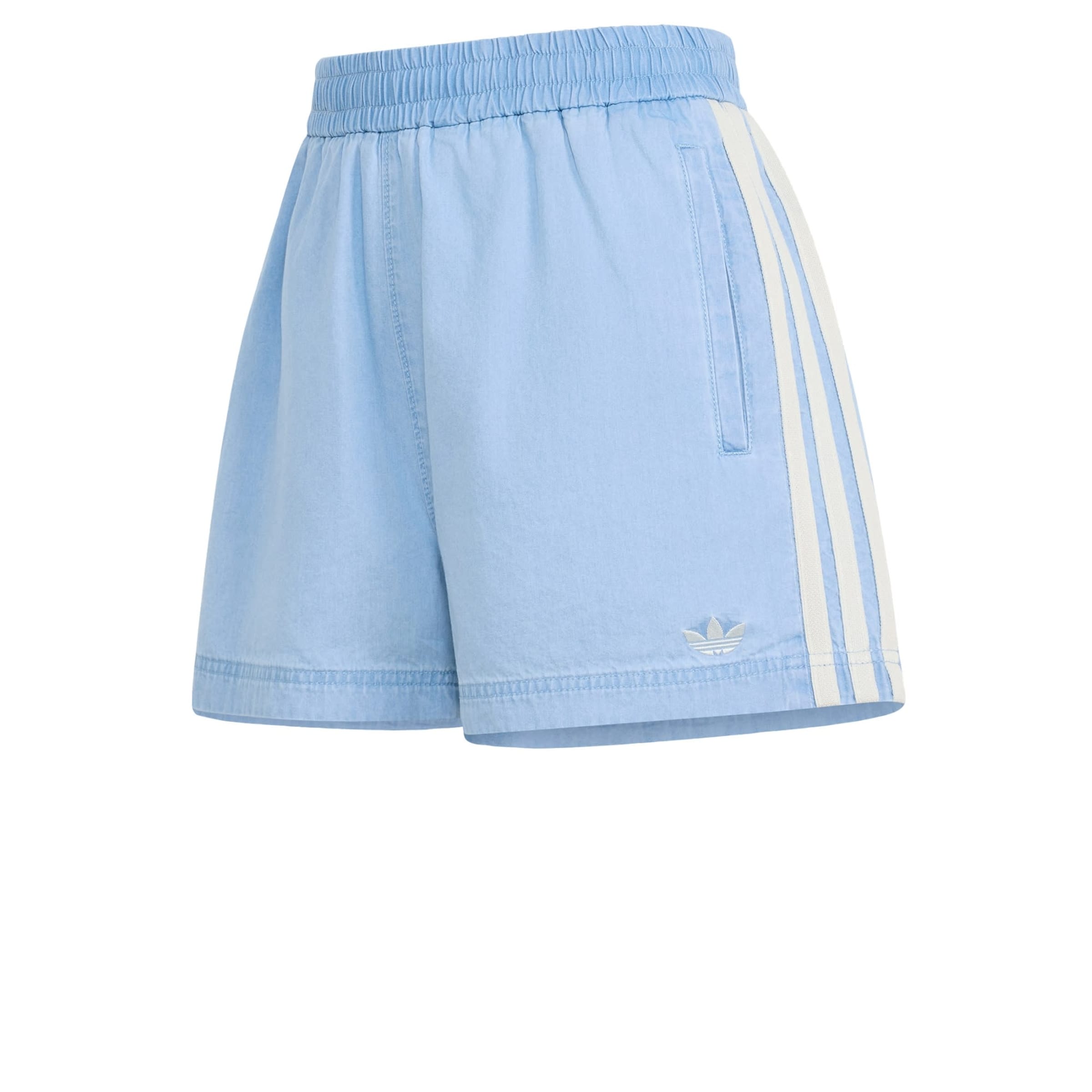 ADIDAS ORIGINALS Pantalon en bleu clair / blanc, Vue avec produit