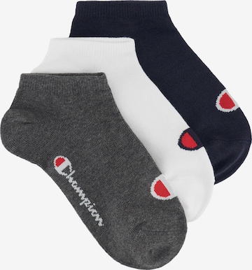 Champion Socks in Blue: front