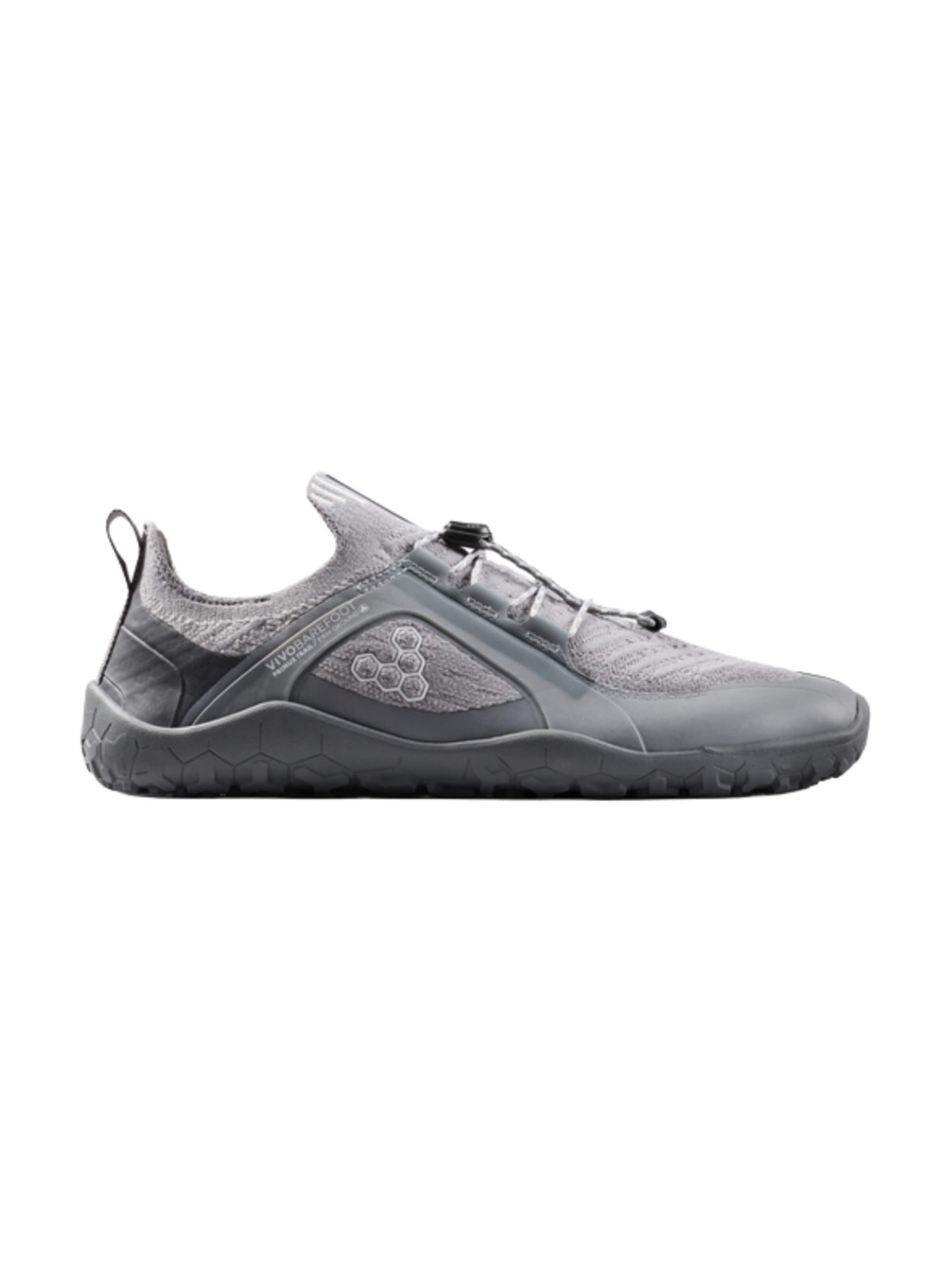 Vivo Barefoot Matalavartiset tennarit 'PRIMUS TRAIL KNIT FG' värissä harmaa: etupuoli