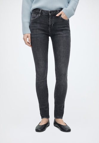 QS Skinny Jeans 'Sadie' in Grijs: voorkant