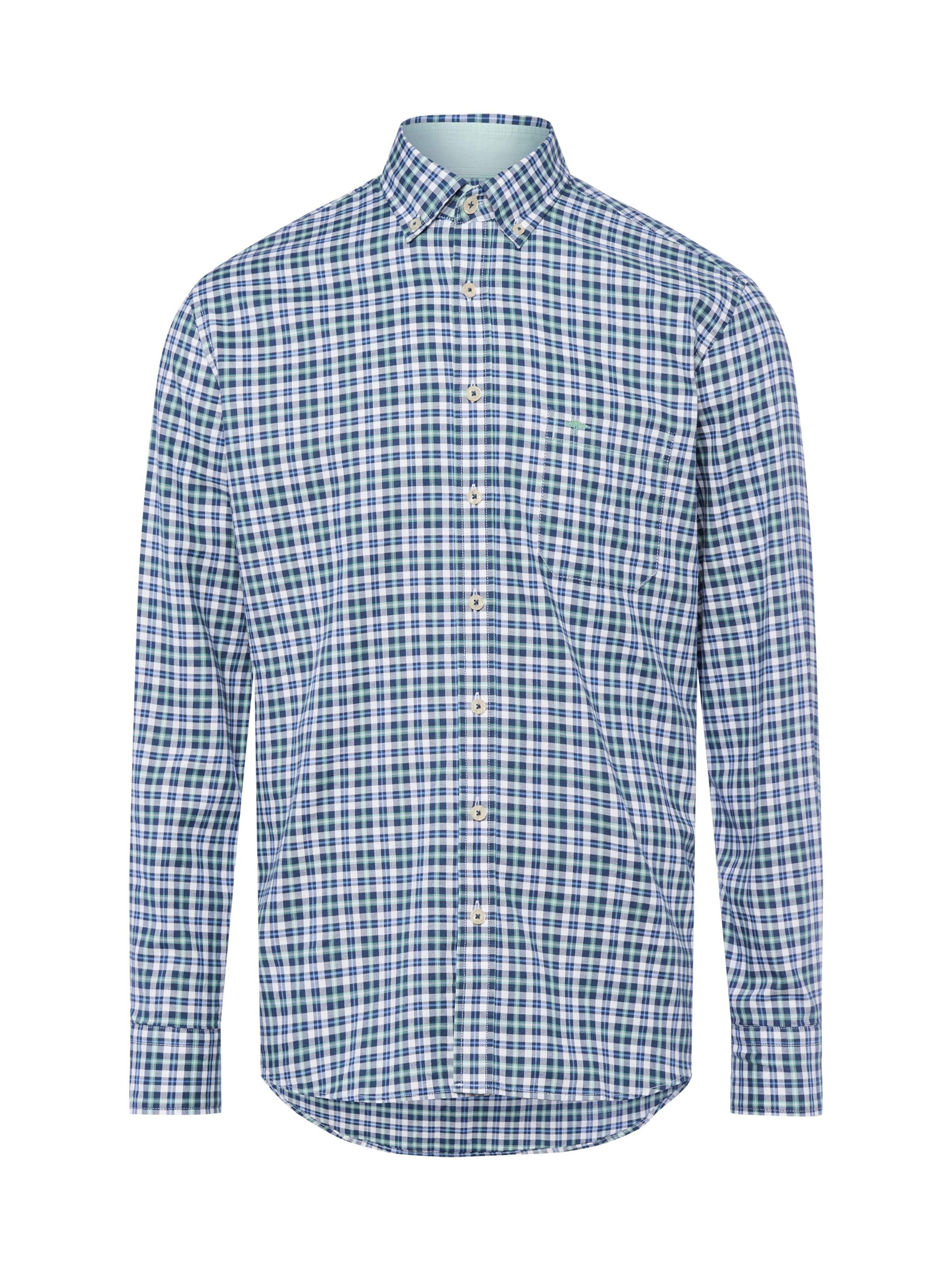 Coupe regular Chemise FYNCH-HATTON en bleu : devant