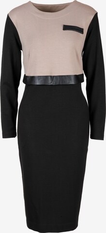 HELMIDGE Dress in Black: front