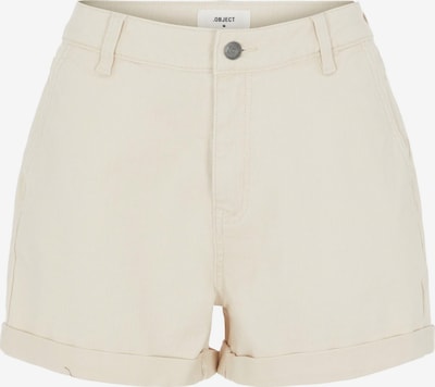 OBJECT Shorts 'PENNY' in creme, Produktansicht