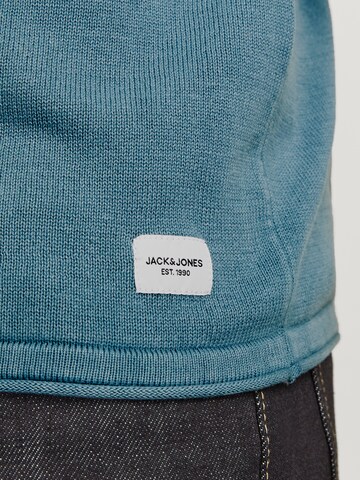 Regular fit Pullover 'JJELeo' di JACK & JONES in blu