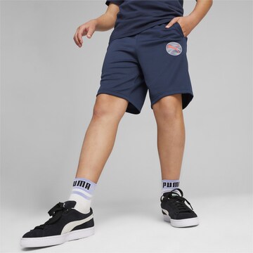 Regular Pantalon de sport 'Active Sport' PUMA en bleu : devant