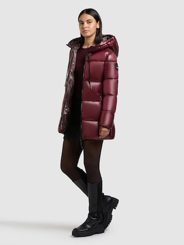 khujo Winterjas 'Dasha' in Rood
