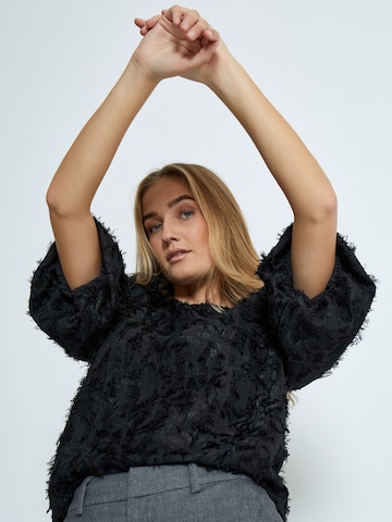 Peppercorn Shirt 'Tyrell' in Zwart