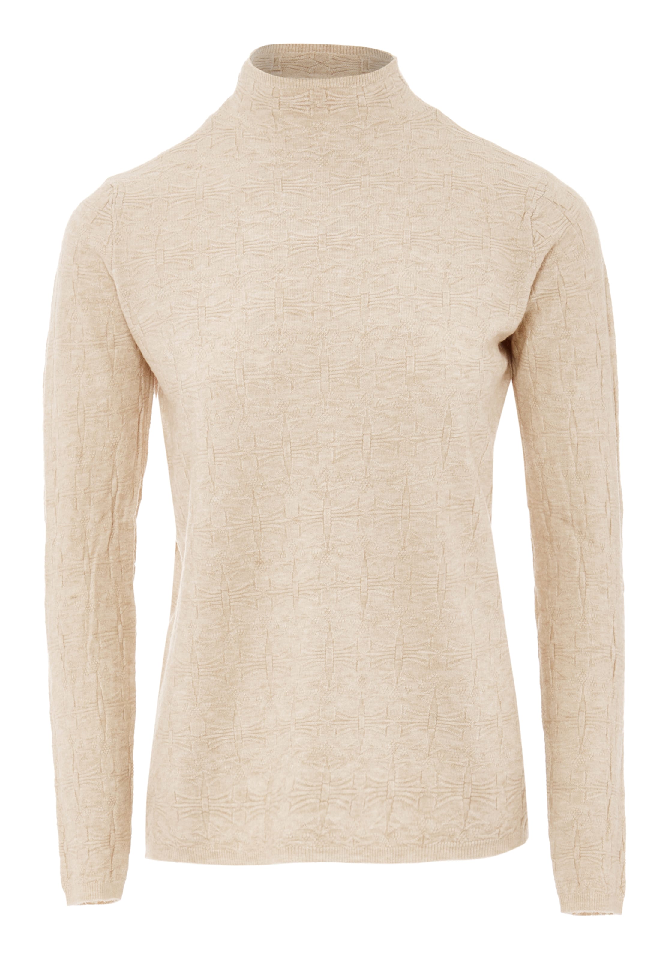 aleva - Jersey en beige: frente