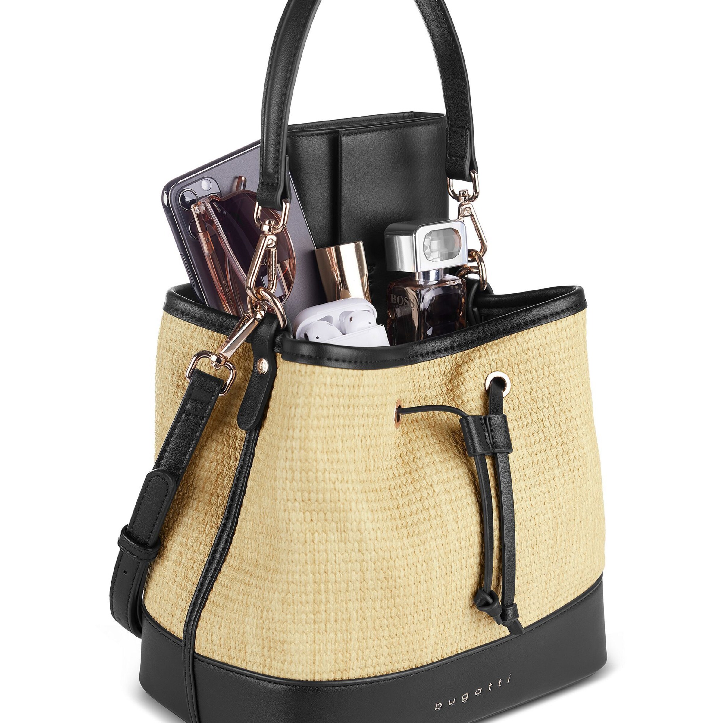 Borsa a spalla 'Isa' di bugatti in beige