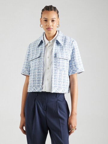 VILA ROUGE EDIT Blazer 'ROUNANTES' in Blue: front