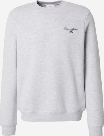 DAN FOX APPAREL Sweatshirt 'Cem' i grå: forside