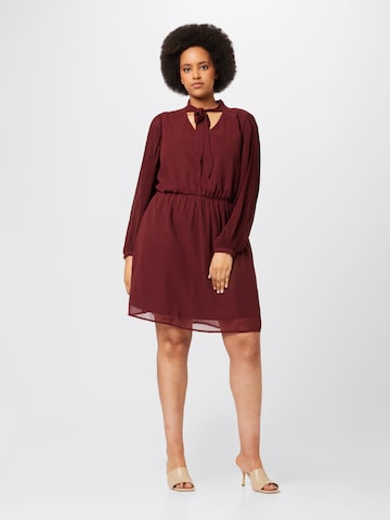 ABOUT YOU Curvy Shirt Dress 'Phoenix' in Red: front