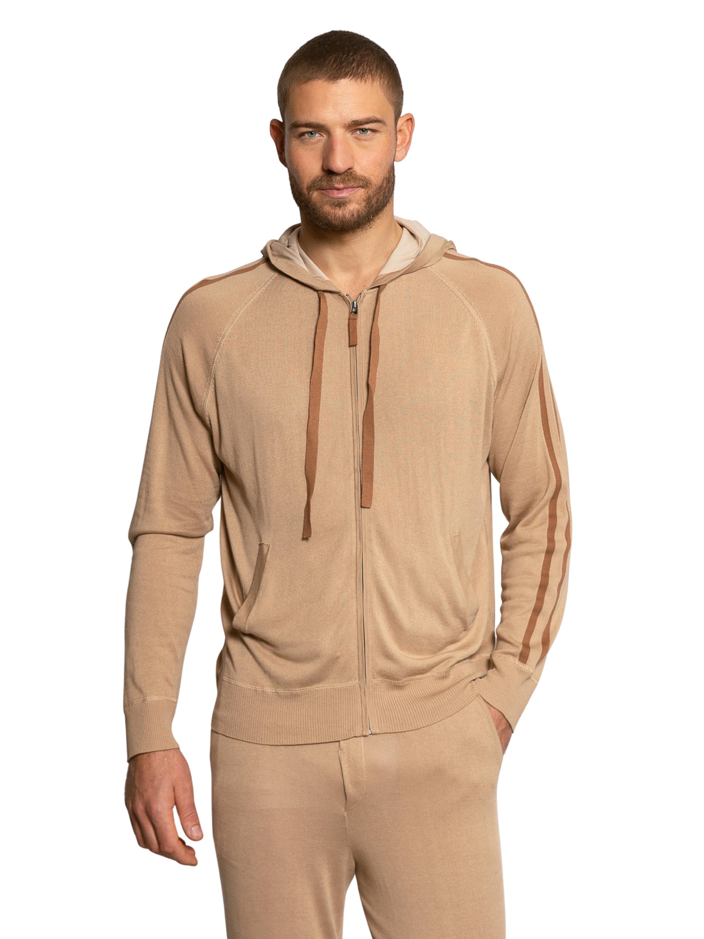 Sweat-shirt 'Bamboo' LDB en beige
