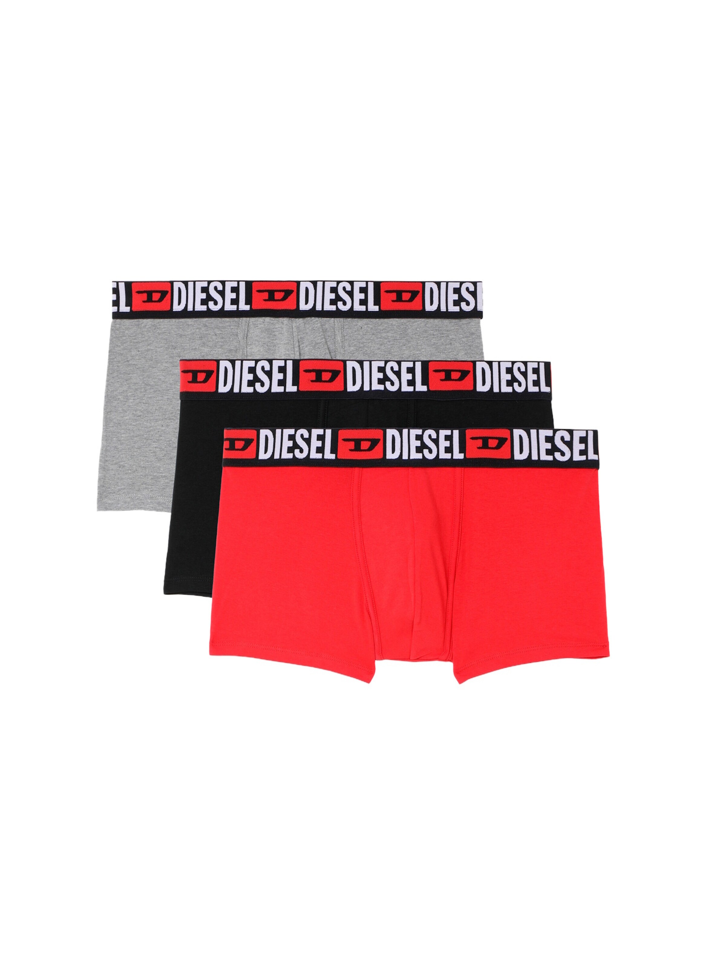 DIESEL Boxers 'UMBX-DAMIENTHREEPACK' en rouge, Vue avec produit