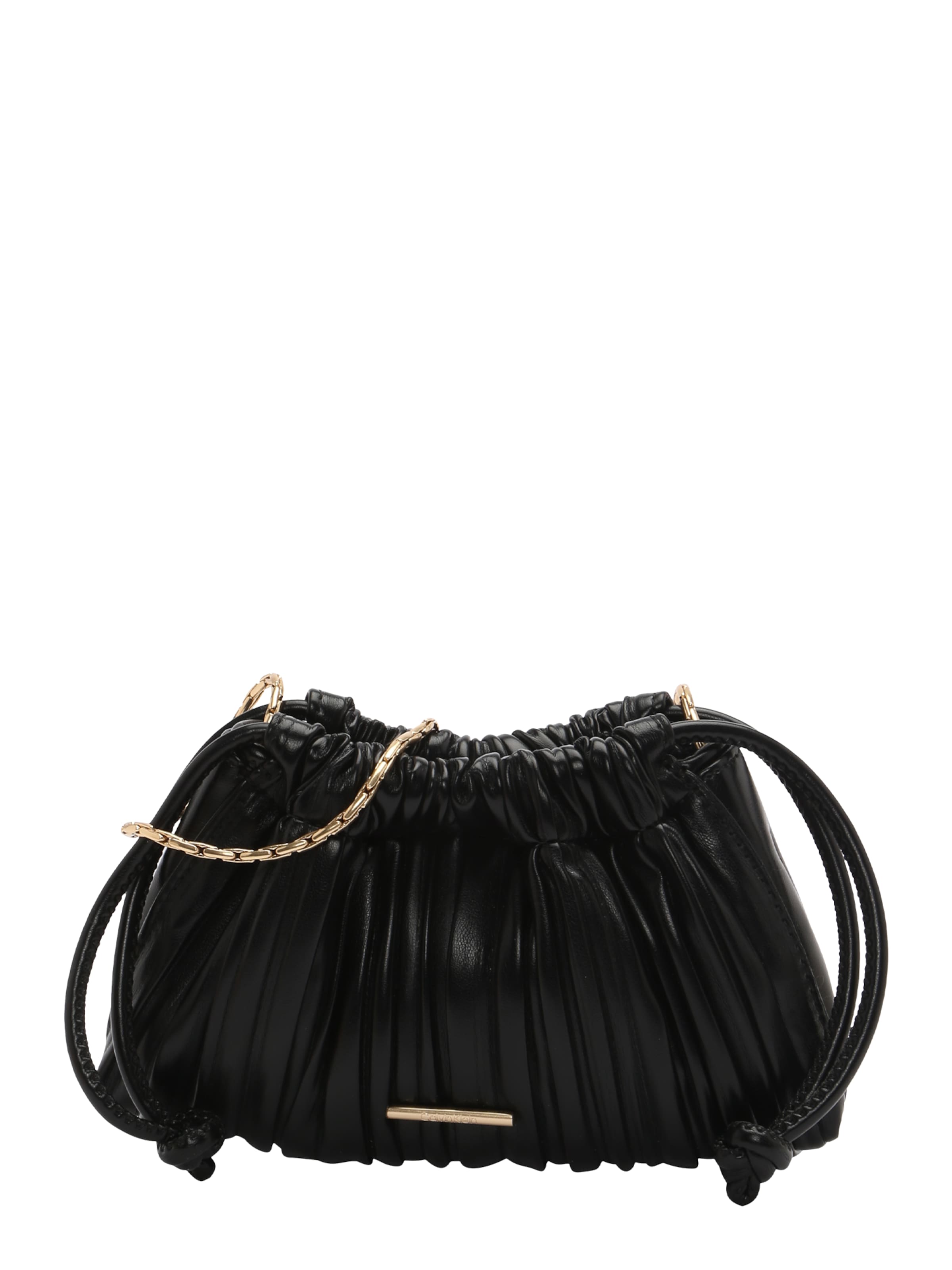 Calvin Klein Schoudertas in Zwart: voorkant