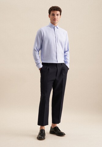 SEIDENSTICKER Regular fit Zakelijk overhemd 'Smart Classic' in Blauw
