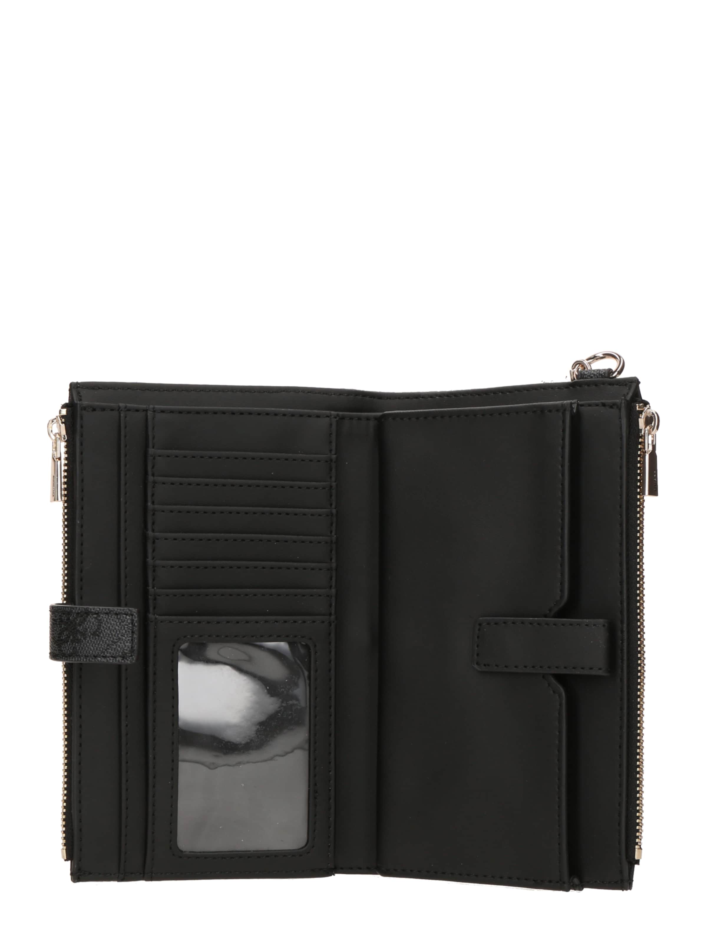 GUESS Pénztárcák 'LAUREL II SLG DBL ZIP ORGNZR' - szürke