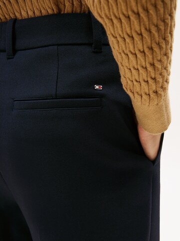 TOMMY HILFIGER Regular Trousers with creases in Blue