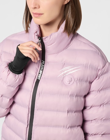 Plein Sport - Casaco meia-estação em rosa