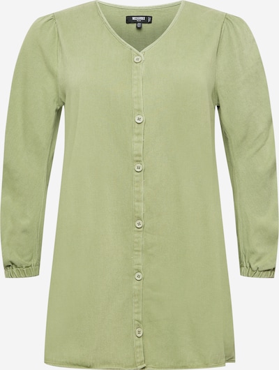 Rochie Missguided Plus pe verde deschis, Vizualizare produs