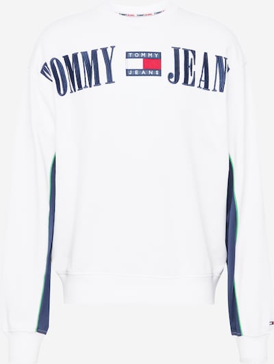 Tommy Jeans كنزة رياضية بـ كحلي / أحمر / أوف وايت, عرض المنتج