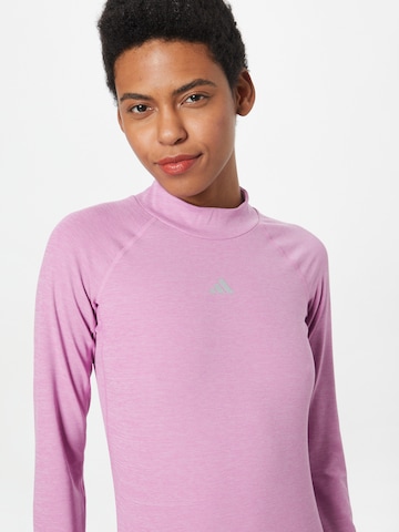 ADIDAS PERFORMANCE Funktionsshirt 'Techfit Aeroready Warm' in Pink