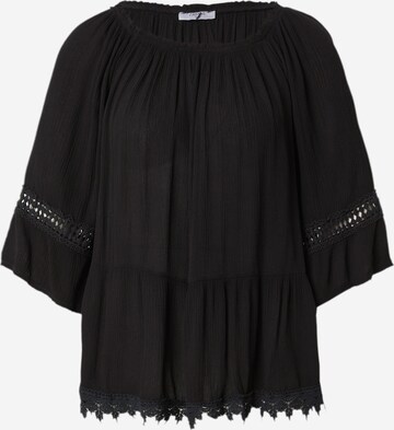 ZABAIONE Blouse 'La44la' in Black: front