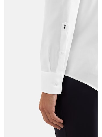 Coupe regular Chemise business SEIDENSTICKER en blanc