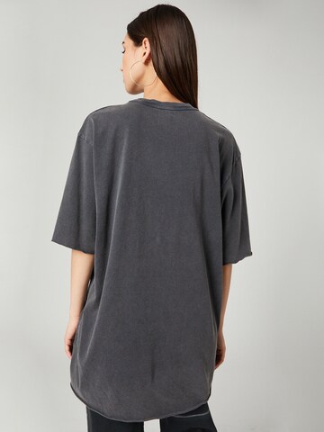 VIERVIER Shirt 'Nilay ' in Grey