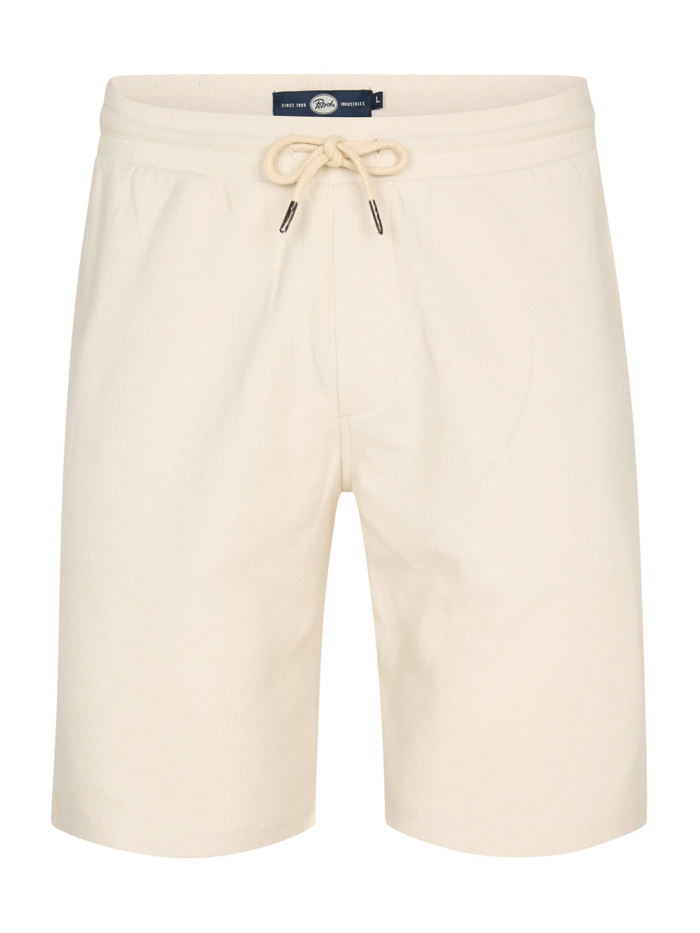 Petrol Industries Regular Chinohousut värissä valkoinen: etupuoli