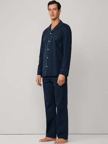 Pyjama long ' TARTAN' Hackett London en bleu