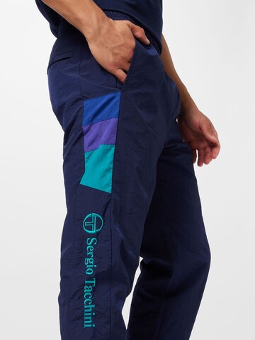 Sergio Tacchini - Tapered Pantalón deportivo 'MACAO' en azul