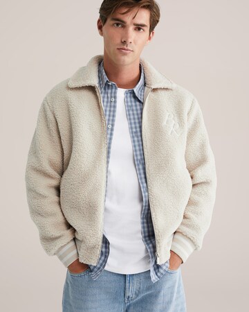 Veste mi-saison WE Fashion en beige : devant