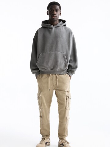 Effilé Pantalon cargo Pull&Bear en marron