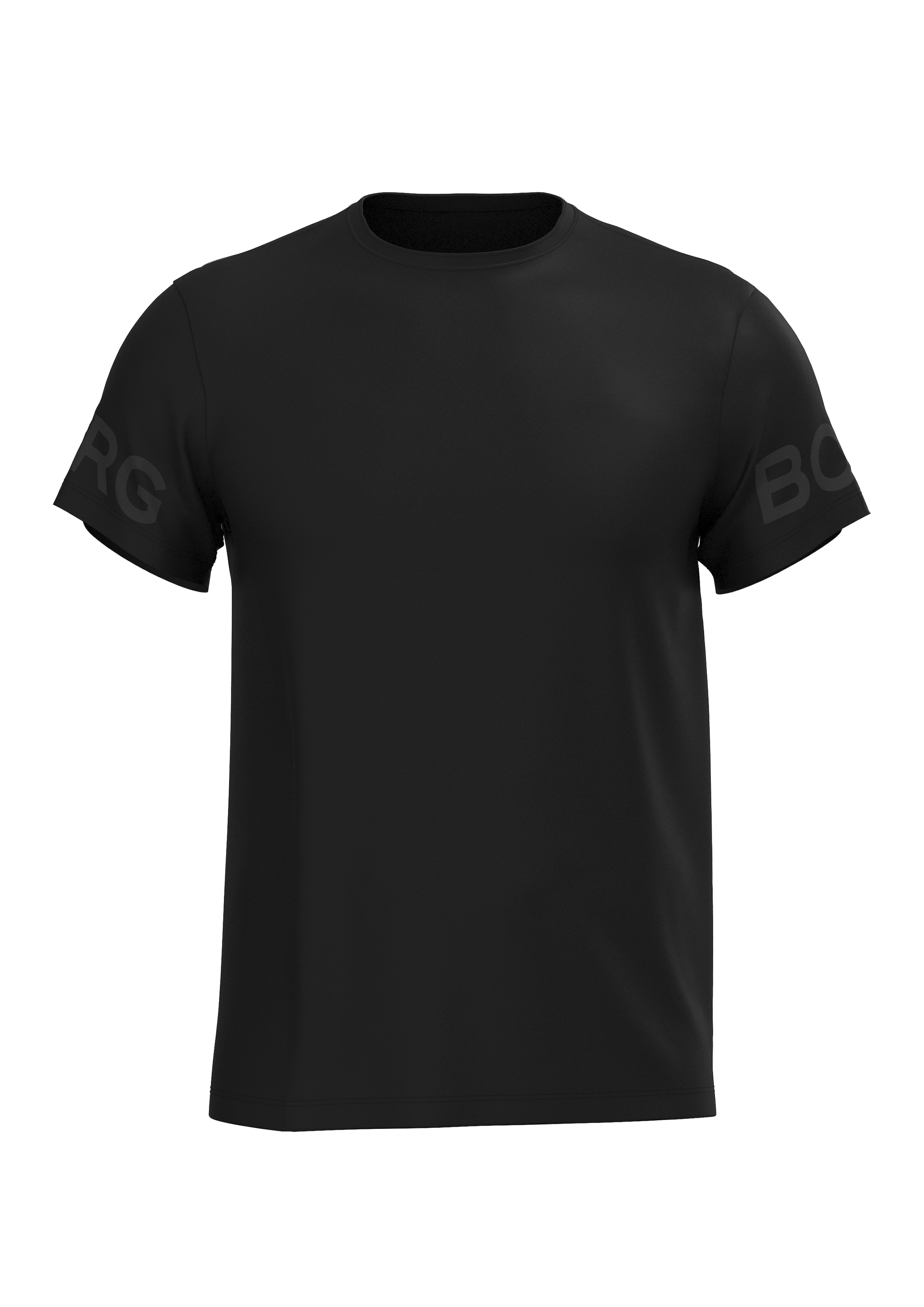 Maglia funzionale di BJÖRN BORG in nero: frontale