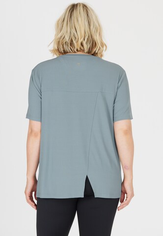 Q by Endurance Shirt 'Nian' in Blue