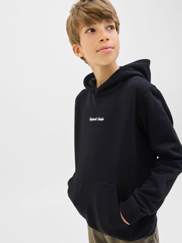 Jack & Jones Junior Sweatshirt 'JORNorrebro' in Black