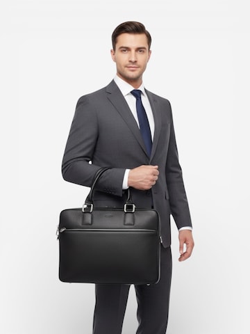 Porte-documents 'Liam New' Cheval Firenze en noir