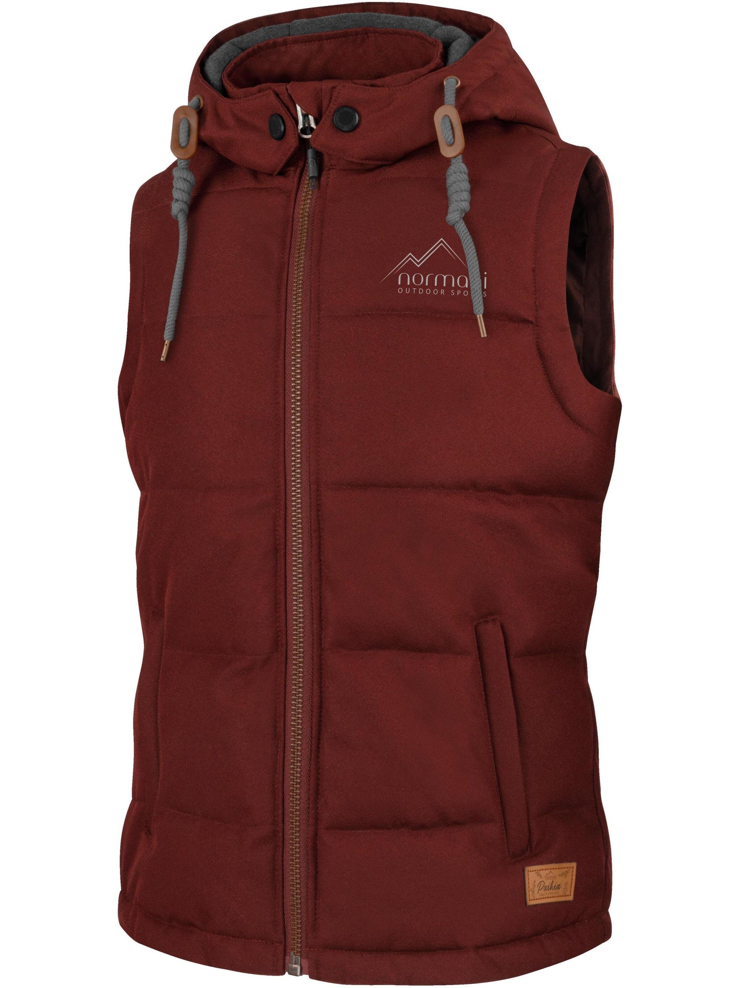 Gilet ' Paihia ' normani en rouge