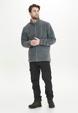 Whistler Athletic Fleece Jacket 'Cocoon' in Grey