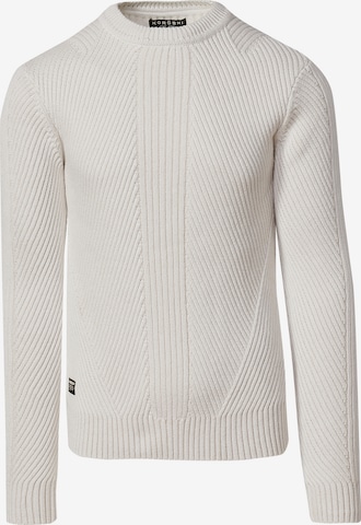 KOROSHI Sweater in White: front