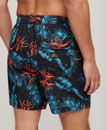 Superdry Zwemshorts in Zwart