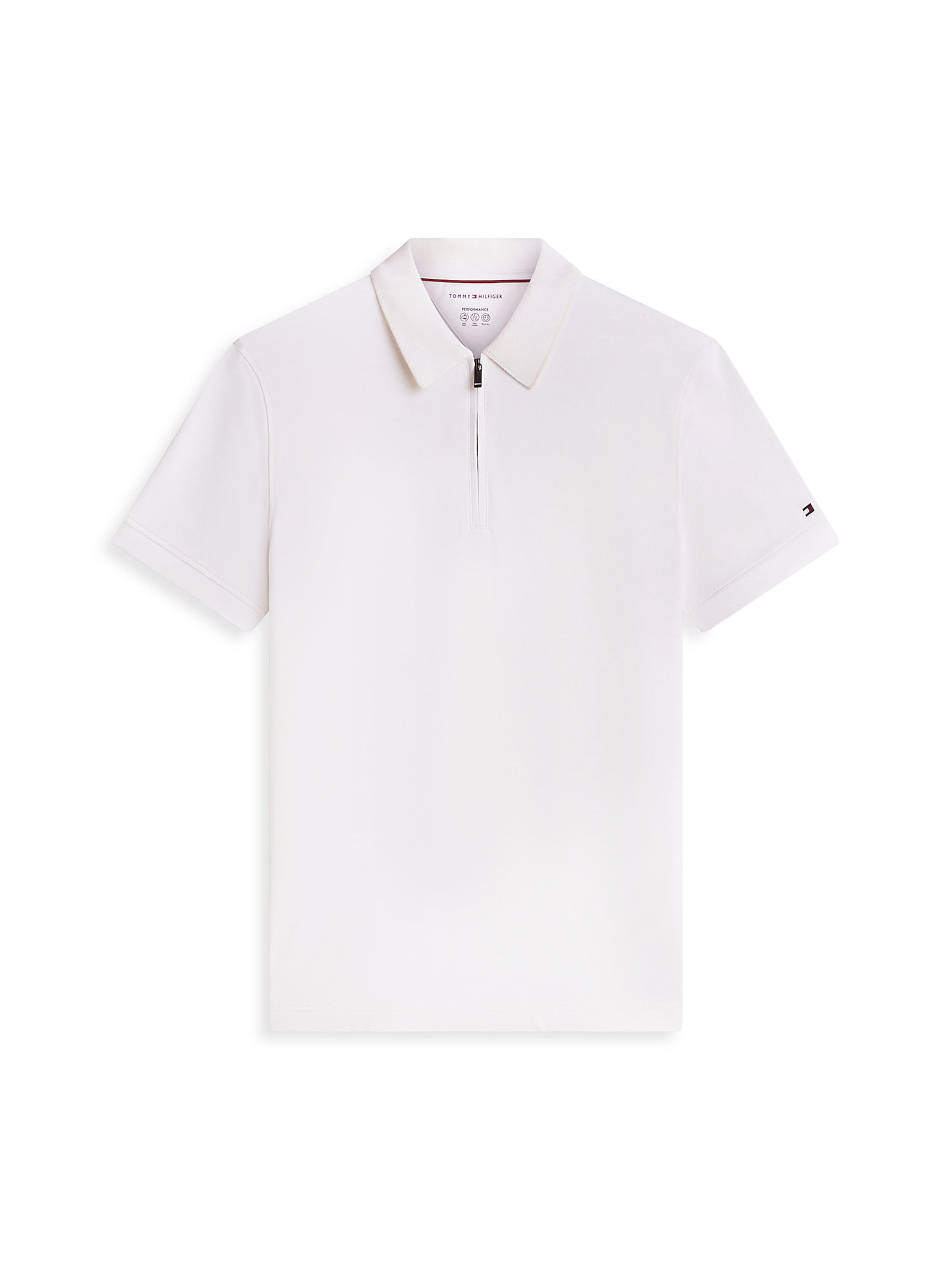 TOMMY HILFIGER Poloshirt 'Smart Casual' in weiß, Produktansicht