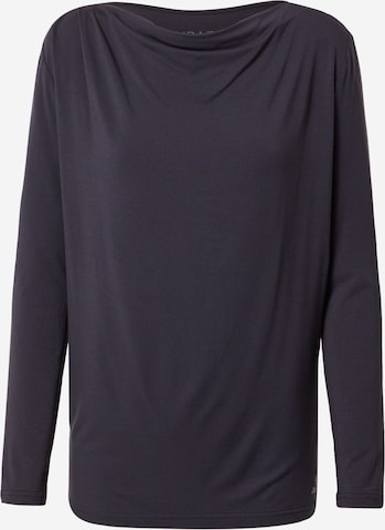 CURARE Yogawear Funkcionalna majica | modra barva: sprednja stran