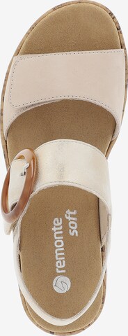 REMONTE Strap Sandals ' R6853 ' in Beige